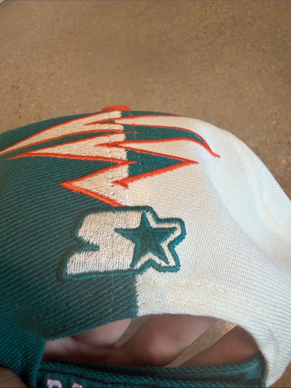 MIAMI DOLPHINS Rare NFL Vintage Starter cap Pro Line Shockwave 1990’s - Picture 11 of 11